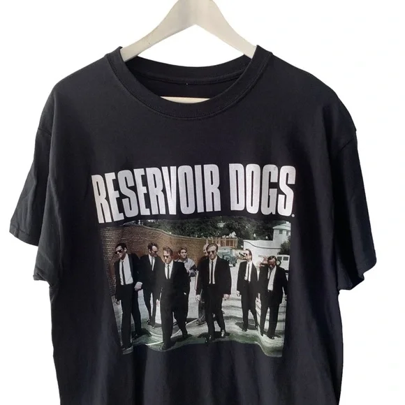 Reservoir Dogs Men’s T Shirt Black Crew Neck Short Sleeve Neo Noir Thriller - Picture 3 of 10